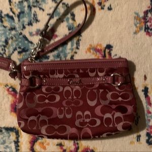 Coach wristlet